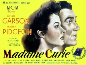 Greer Prints: MADAME CURIE, Greer Garson, Walter Pidgeon, 1943