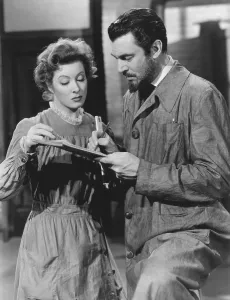 Taking Notes Prints: MADAME CURIE, from left: Greer Garson, Walter Pidgeon, 1943