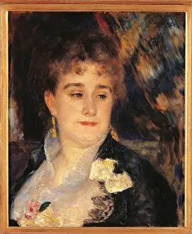 Earring Prints: Madame Georges Charpentier, by Pierre-Auguste Renoir