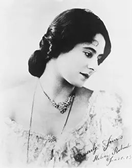 Make Up Prints: Madame Helena Rubenstein, autographed photograph