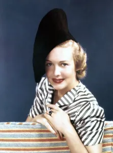 1930s Fashion Prints: Madeleine Carroll, ca late 1930s