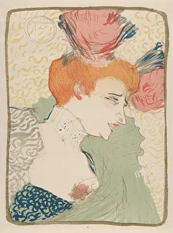 Hair Prints: Mademoiselle Marcelle Lender, by Henri de Toulouse-Lautrec