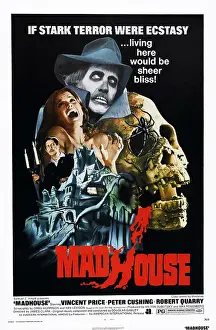 Price Prints: MADHOUSE, US poster, Vincent Price (left), 1974