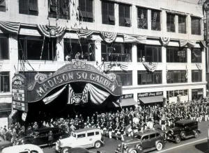 Marquee Prints: Madison Square Garden, September 20th, 1937. Courtesy: CSU Archives / Everett Collection