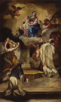 Prayer Prints: Madonna of the Carmelo, by Francesco Polazzo