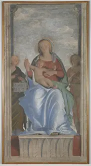 Renaissance Prints: Madonna with Child and two Angels (Madonna con il Bambino e due angeli)