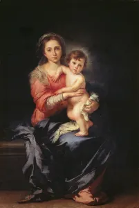 Care Prints: Madonna and Child, by Bartolom Esteban Murillo