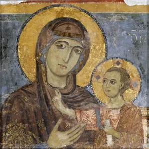 Blessing Prints: Madonna with Child called La Bruna
