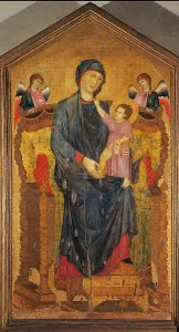 Complexity Prints: Madonna and Child Enthroned with Two Angels