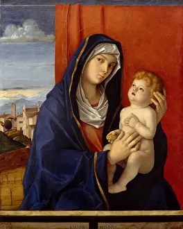 Renaissance Prints: MADONNA AND CHILD, by Giovanni Bellini