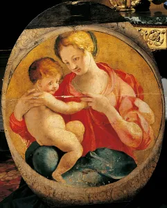 Togetherness Prints: Madonna with Child, by Jacopo Carrucci know as Pontormo