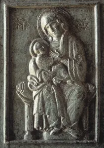 In Ones Arms Prints: Madonna with Child known as Hodighitria