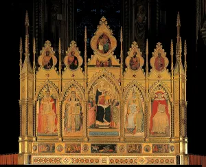 Carving Prints: Madonna with Child and two Saints