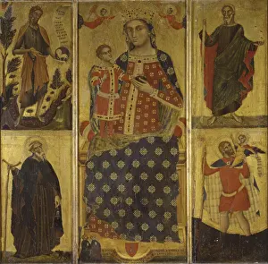 Stand Prints: Madonna and Child with Saints, by Guglielmo Veneziano