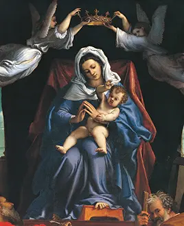 Tenderness Prints: Madonna with Child and Saints Stephen