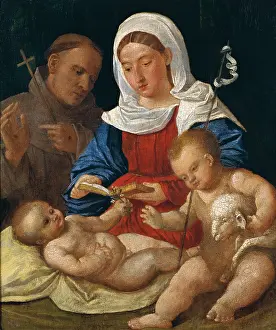 Habit Prints: Madonna with Child, St. Giovannino and St