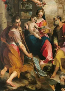 Simon Prints: Madonna and Child with St Simon and St Jude (Madonna di San Simone)
