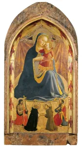 John The Baptist Prints: Madonna and Child with Sts John the Baptist