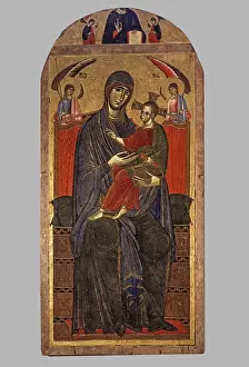 Blessing Prints: Madonna del Popolo, by unknown artist
