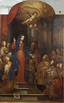 Mid Air Prints: Madonna of the Letter, by Gabrielli Onofrio