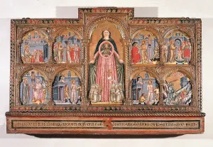 Picture Frame Prints: Madonna of Mercy and eight scenes from the life of St Bartholomew