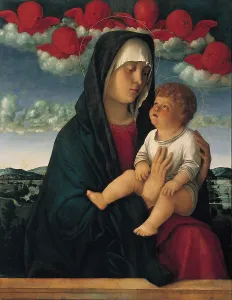 Care Prints: Madonna of the Red Cherubs, by Giovanni Bellini