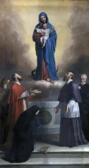 Blessing Prints: Madonna with Saints, by Pietro Pala