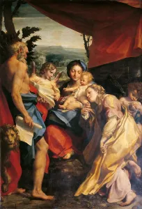 Happiness Prints: Madonna with St Jerome (The Day)
