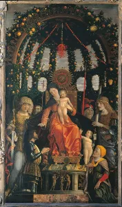 Fruit Prints: Madonna of Victory, by Andrea Mantegna