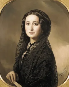 Poem Prints: MADRAZO, Federico (1815-1894). Carolina Coronado