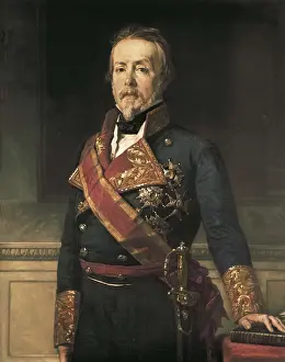 Military Dress Prints: MADRAZO, Federico (1815-1894). Evaristo San Miguel