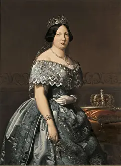 Isabella Ii 1830 1904 Prints: MADRAZO, Federico (1815-1894). Isabella II