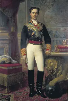 Alfonso Xii 1857 1885 Prints: MADRAZO, Raimundo (1841-1920). Alfonso XII
