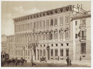 Customs Prints: Madrid (19th c.). Customs house