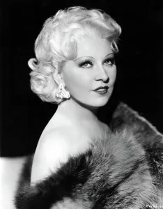Earrings Prints: MAE WEST, 1936