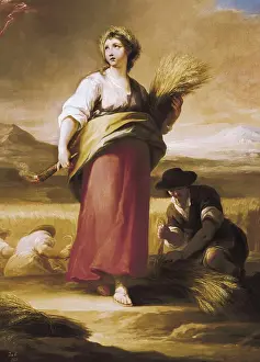 Neo Classical Prints: MAELLA, Mariano Salvador (1739-1819). Allegory of Summer. ca. 1792