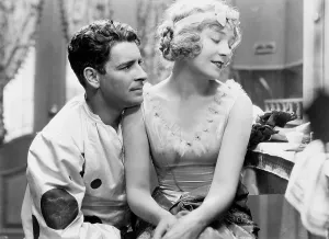 Polka Dots Prints: THE MAGIC FLAME, from left, Ronald Colman, Vilma Banky, 1927