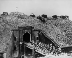 Lcgr1308 Prints: Maginot Line, on the French-German border