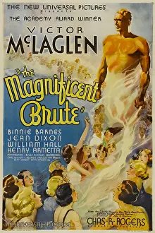 Barechested Prints: THE MAGNIFICENT BRUTE, 1936
