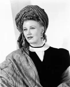 Ruffled Collar Prints: MAGNIFICENT DOLL, Ginger Rogers as Dolly Madison, 1946