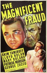 Embrace Prints: THE MAGNIFICENT FRAUD, US poster art