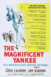Biography Prints: THE MAGNIFICENT YANKEE, US poster art, 1950