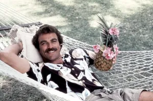 Moustache Prints: MAGNUM, P.I. (aka MAGNUM P.I.), Tom Selleck, 1980-88 (ca. 1980 photo)