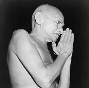 Pakistan Prints: Mahatma Gandhi (1869-1948) in 1946