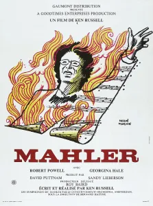 Biography Prints: MAHLER, French poster, Robert Powell, 1974