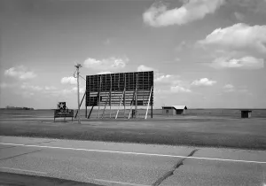 Minnesota Prints: The Mahnomen City Drive-In Movie Theater