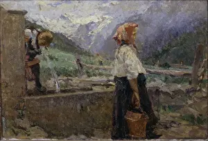 Fountain Prints: Maidens at the Source (Fanciulle alla fonte)