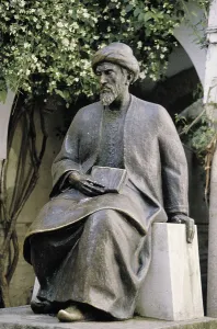 Cordobans Prints: MAIMONIDES, Moses (1135-1204). Sculpture of Maimonides