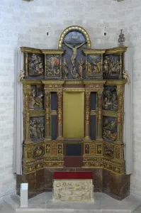 Berruguete Prints: Main altarpiece of the monastery of la Mejorada de Olmedo (Valladolid)