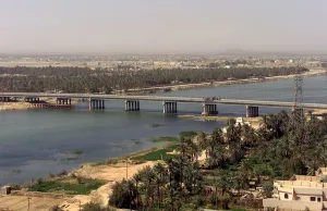 Iraq Prints: The main bridge in An Nasiriyah Iraq where intense fighting occurred between US Marines